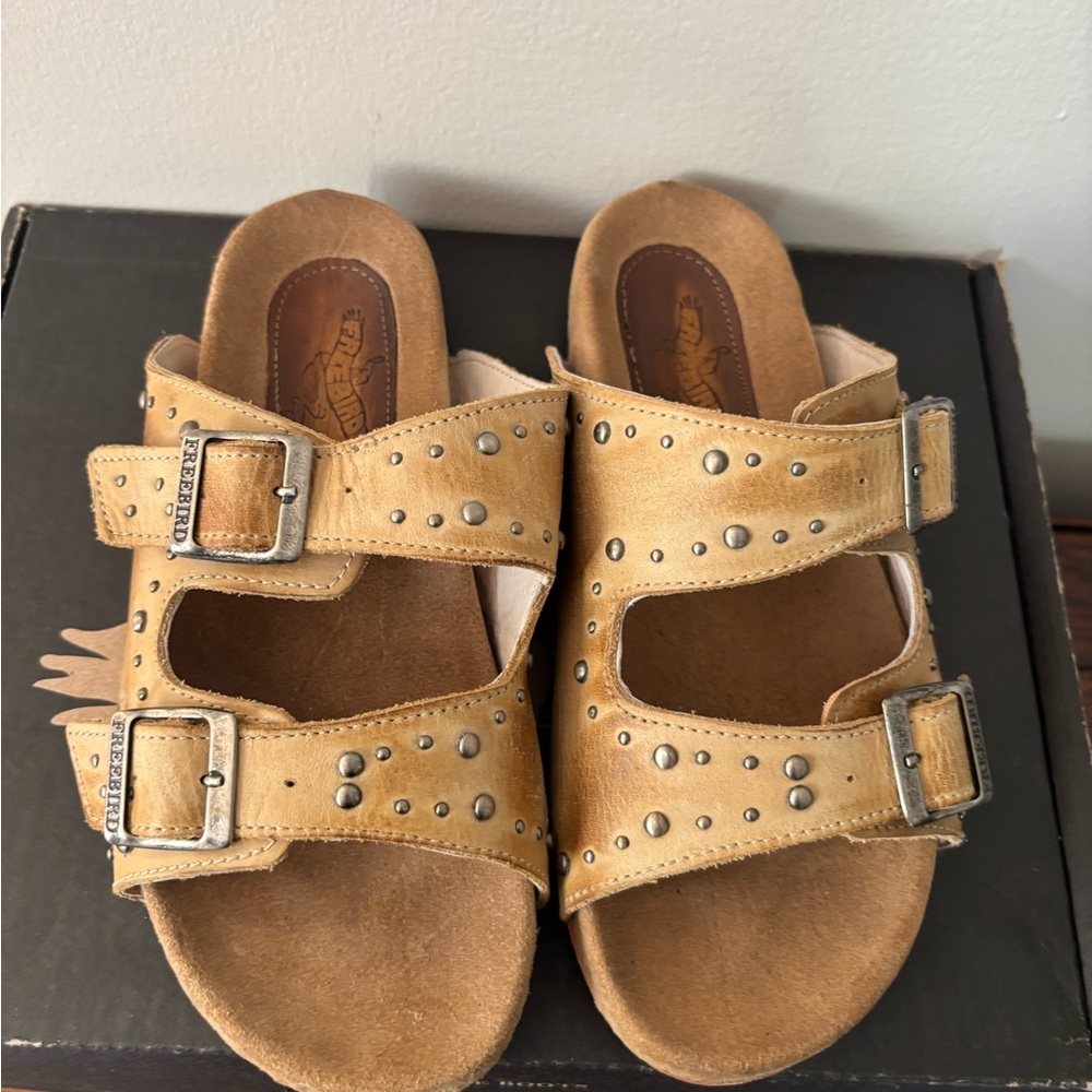 Freebird by Steven Tan Studded Sandals